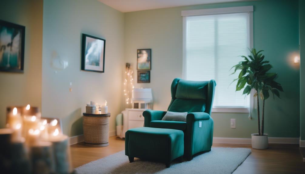 creating a calm atmosphere