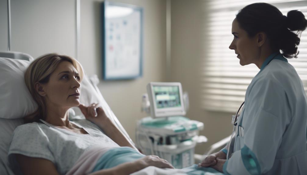 hospital stay duration affected