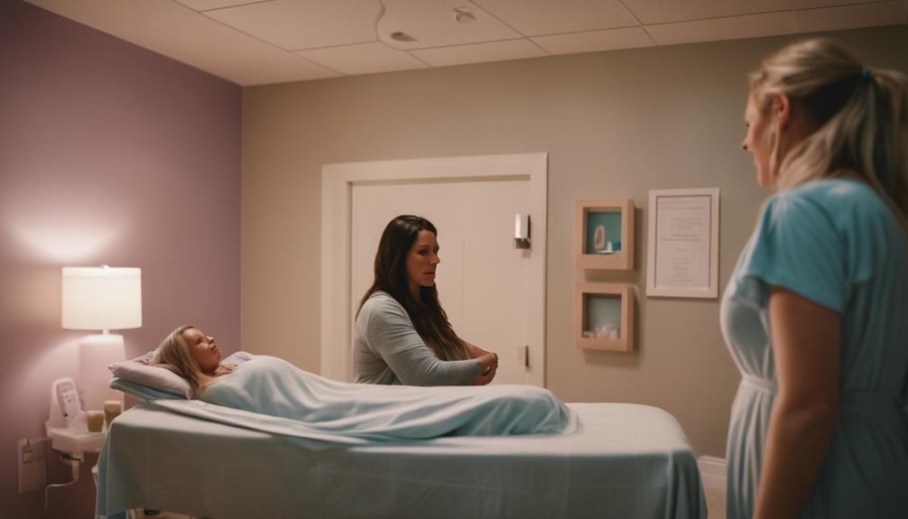 optimizing post birth healing process