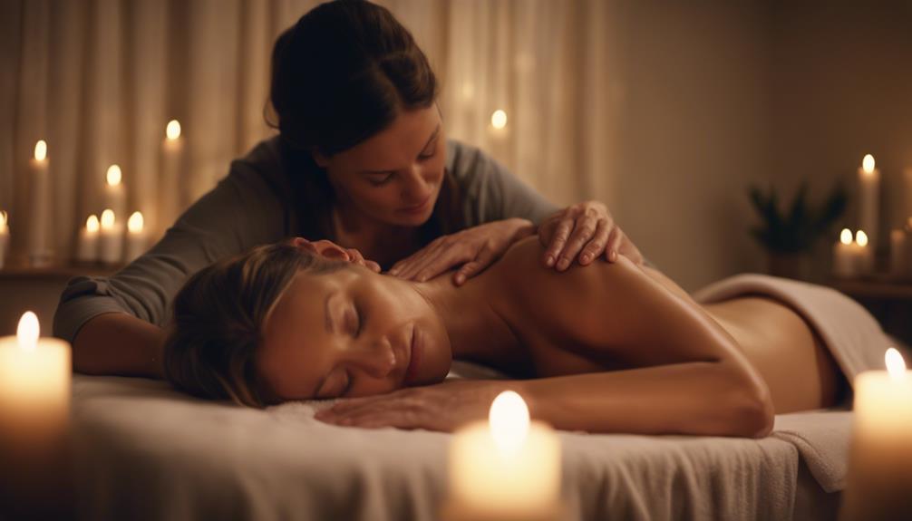 soothing massages promote relaxation