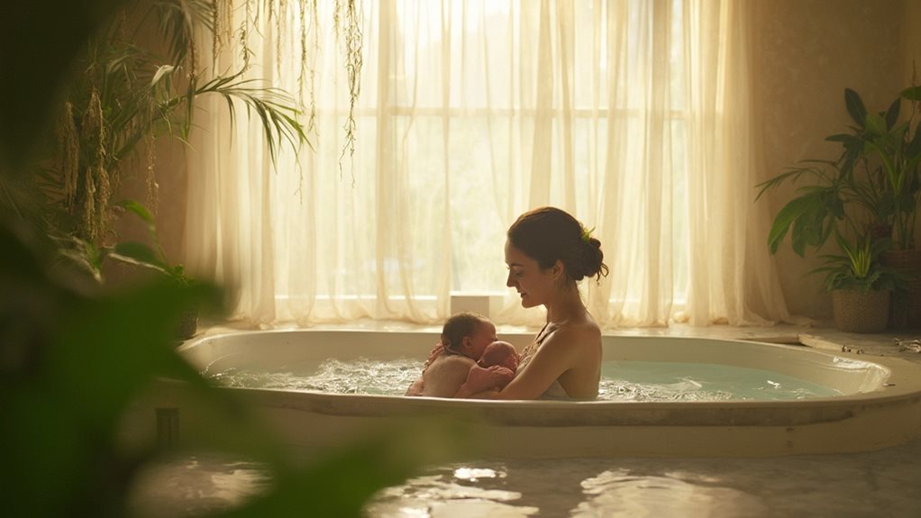 blissful pain free birth experience