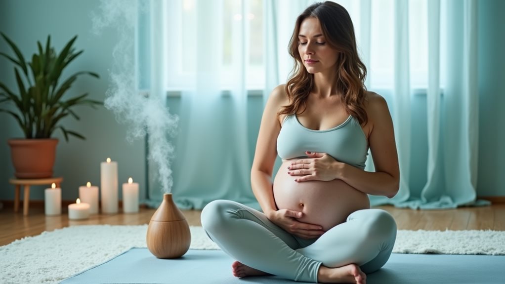 breathing techniques improve labor visualization