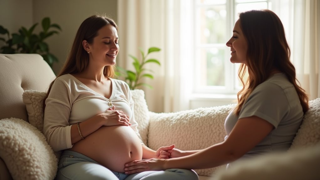 conquering childbirth fears together