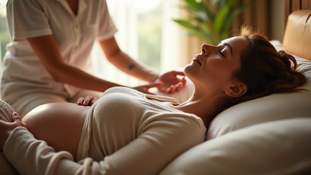 deep relaxation enhances labor