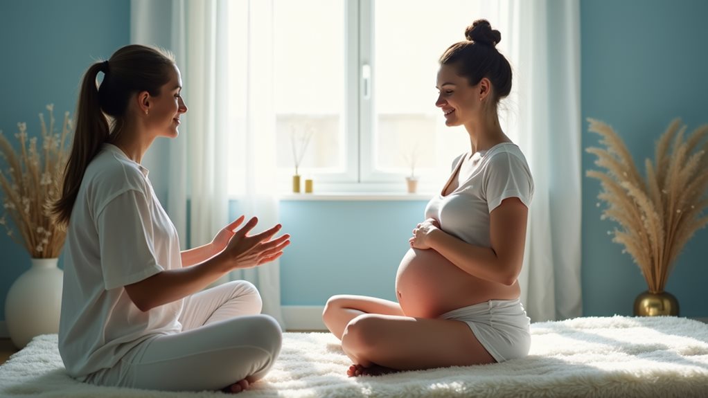empowered peaceful childbirth techniques