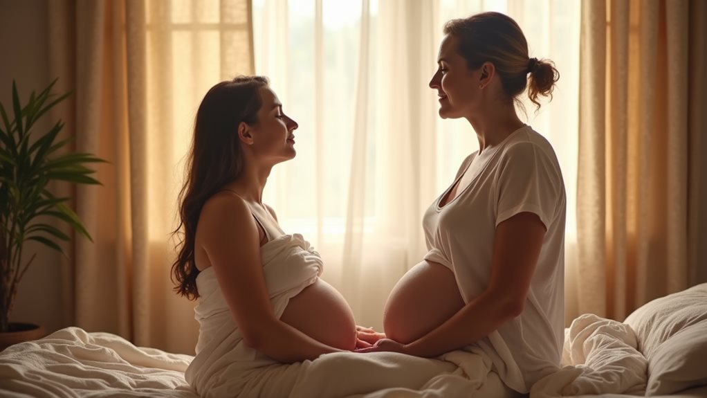 empowered relaxed birth experience