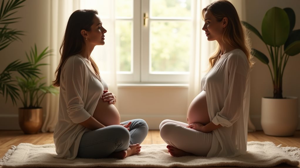 hypnotherapy alleviates maternal anxiety