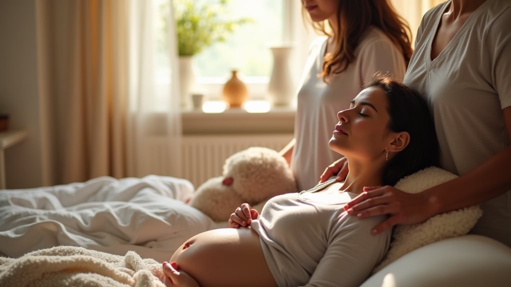 hypnotic childbirth support techniques