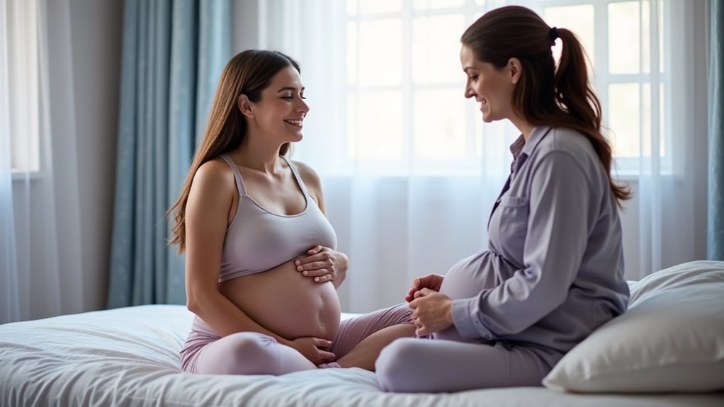 stress relief during childbirth